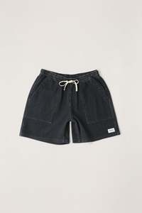 Textured Wale Jam Black