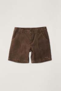 Mens New Arrivals: Haight Cord Short Chocolate