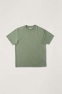Mens T Shirts: Classic Vintage Tee Forest Green
