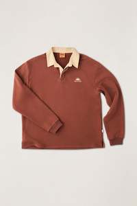 Heritage Bloom Rugby Polo Bark