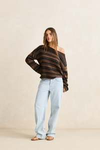 Womens New Arrivals: Baklava Knit Espresso