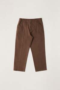 Straight Cut Slacks Chocolate