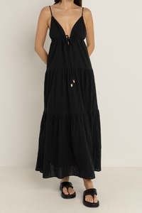 Womens Sale: Jaci Maxi Dress Black