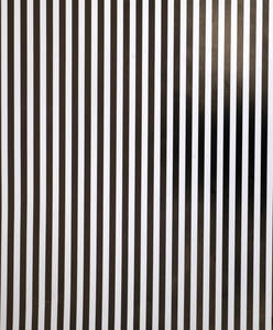 Products: PRINTED GLOSS WRAPPING PAPER WITH WHITE BLACK PINSTRIPE - Ribbon & Blues
