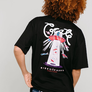 Products: Outta This World Takeout Box Fit Unisex Tee - Rice Rice Baby