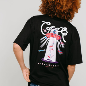 Products: Outta This World Takeout Box Fit Unisex Tee - Rice Rice Baby