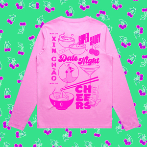 Date Night Female Long Sleeve - Rice Rice Baby