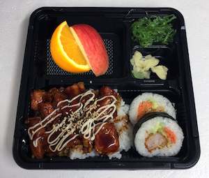 School Salmon Bento Box