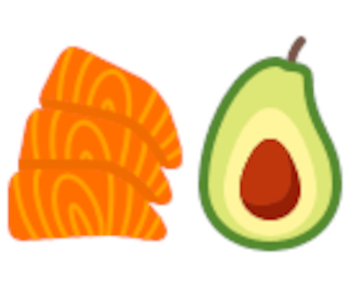 Salmon Avocado Sushi