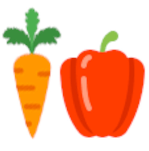 school: Carrot Capsicum Sushi