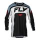 FLY Racing Lite Jersey - Black / White / Denim Grey