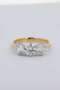 Lab-grown 3.20 carat Diamond Ring