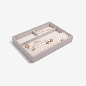 Stackers Classic Ring and Bracelet Layer in Taupe