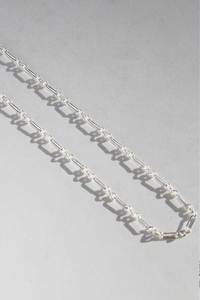 Sterling Silver Fine Figaro Necklace