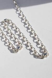 Necklaces And Pendants: Sterling Silver Diamond Cut Belcher Necklace