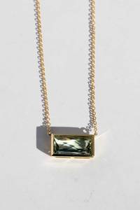 Necklaces And Pendants: Green Amethyst Necklace
