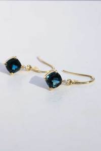 Earrings: London Blue Topaz Drop Earrings