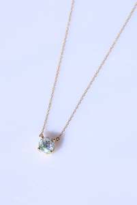 Yellow Gold Lab-Grown Diamond Pendant