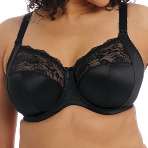 Lingerie: Elomi Morgan Underwired Full Cup Bra Black EL4111