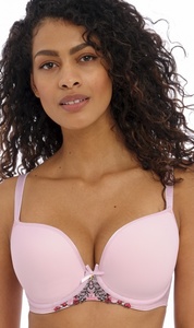 Lingerie: Show Off bra - moulded plunge T-shirt