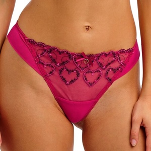Lingerie: Freya Laurine Brazilian brief Raspberry AA403771