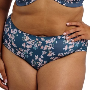 Goddess Kayla brief Teal Blossom GD6168