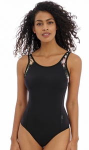 Swimwear: Freestyle Jungle - moulded active swimsuit