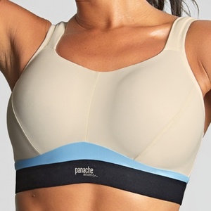 Panache Boundless non-wired sports bra Chalk Black 7341M