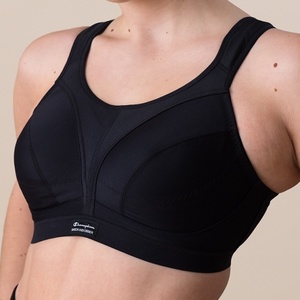 Lingerie: Shock Absorber non-wired sports bra black U10035/SN109