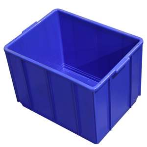 Stackable Tote Box 432x320x307 Blue (BXR002BLU) - Richmond Rolling Solutions NZ