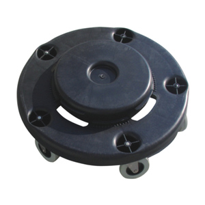 Products: Dollie for Food Grade Bin - Black (FBD001BLK) - Richmond Rolling Solutions NZ