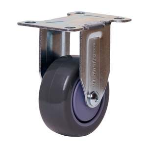75mm Poly Nylon Wheel 80kg Capacity Castor (R3311) - Richmond Rolling Solutions NZ