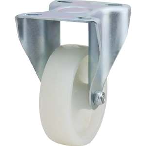 100mm Nylon Rigid Zinc Durolite Castor (R4103) - Richmond Rolling Solutions NZ