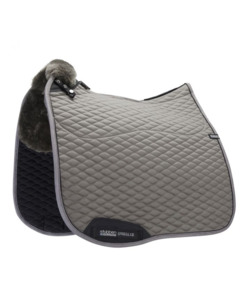 Products: Stubben Streamline Lambswool Close Contact Dressage Saddlecloth - Saddles & Accessories-Saddle Cloths : Richmond Saddlery - Stubben