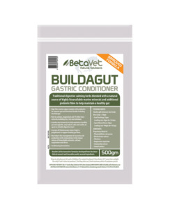 Beta Buildagut - Horse Care-Horse Feed & Supplements : Richmond Saddlery - Betavet