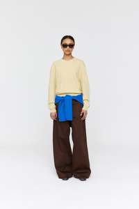 Amina Jumper  AW26 Butter