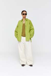 Fredrick Shirt  AW26 Lime