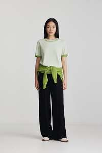 Florent Knit Tee Mint + Apple SS26