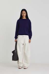 Fils Jumper Dark Purple SS26