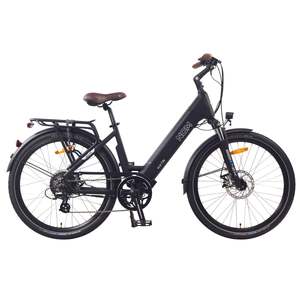 NCM T3s Step-Thru Trekking E-Bike, 300W-500W, 48V 12Ah 576Wh Battery [Matt Black&hellip;