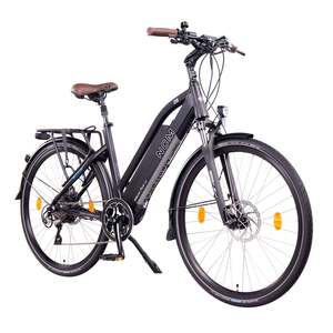Leon Cycle: NCM Milano Plus Trekking E-Bike, City-Bike, 48V 16Ah 768Wh Battery Black