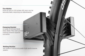 Wall Racks: Bike Wall Rack Universal Brix-It