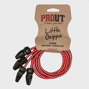 PROUT Little Grippa Luggage Elastic 5mm x 600mm 4 Pack