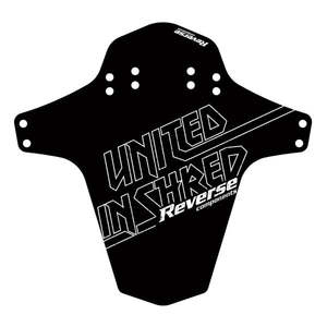 Shred: Mud guard MTB Bike United in Shred Black White