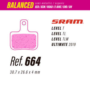 Less Brakes SRAM Level Balanced 664