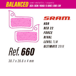 Less Brakes SRAM Balanced 660