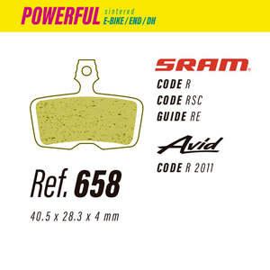 Less Brakes SRAM Avid Powerful 658