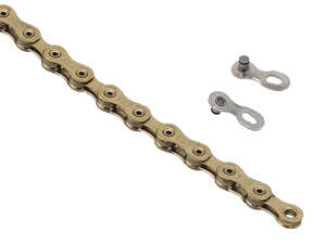Bike chain YBN 12 speed Titanium Gold