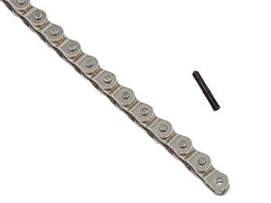 Bike chain YBN Single speed Silver