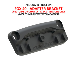 Mudguards: Pro Mud Guard Bolt On Fox 40 Adapter Bracket RRP